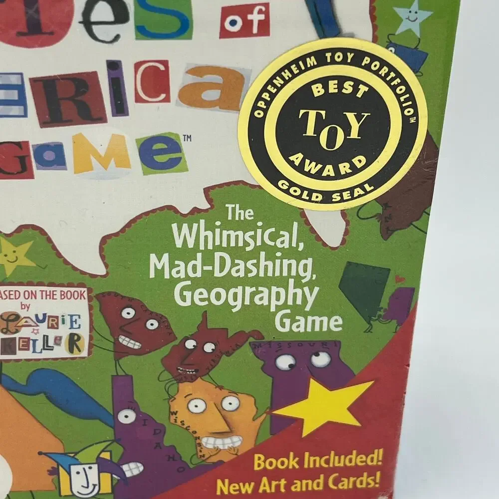 The Scrambled States of America Game 10th Anniversary Deluxe Edition New Sealed - Picture 7 of 10